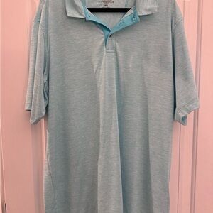 Pastel Blue Men's Polo Shirt